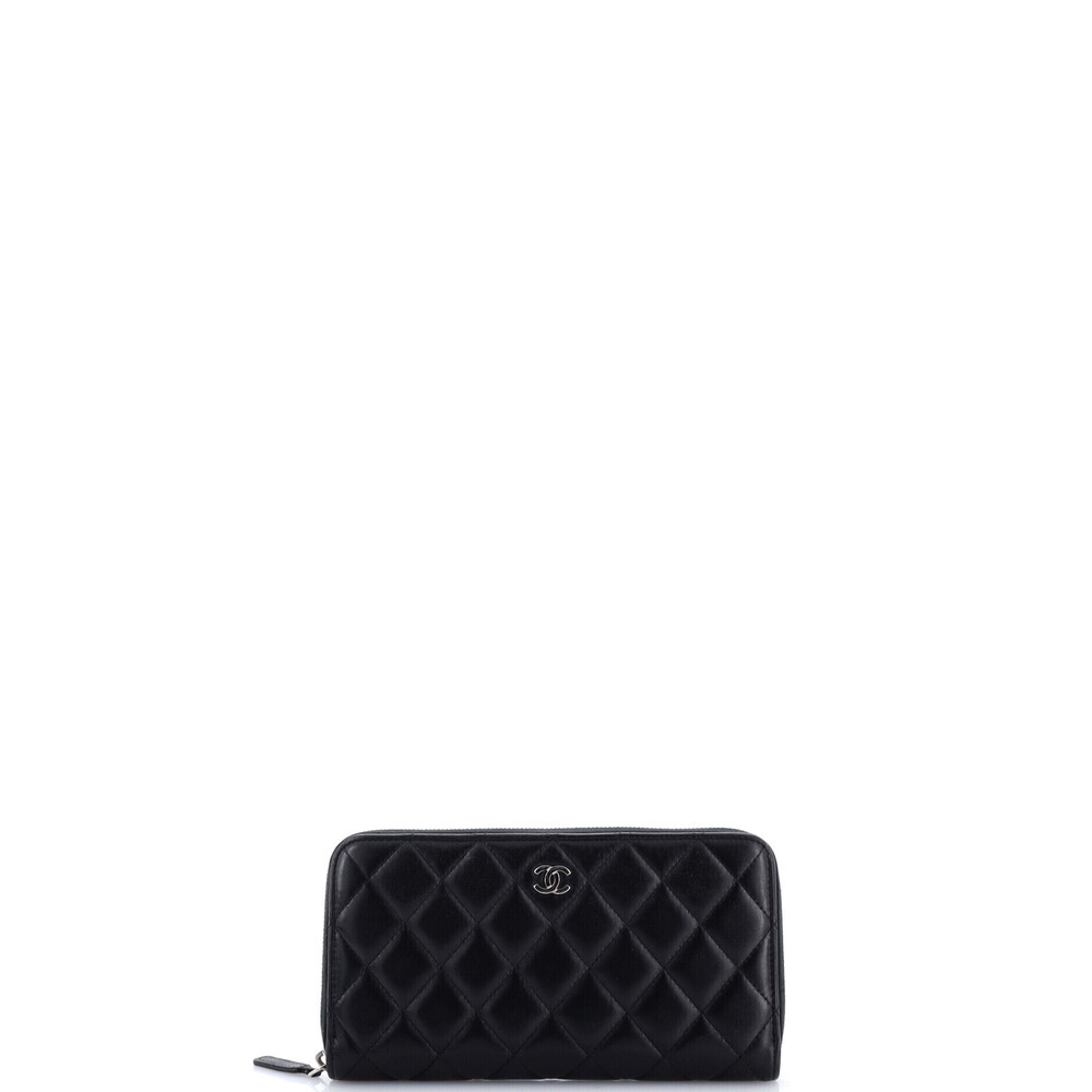Chanel Long Zip Around Wallet